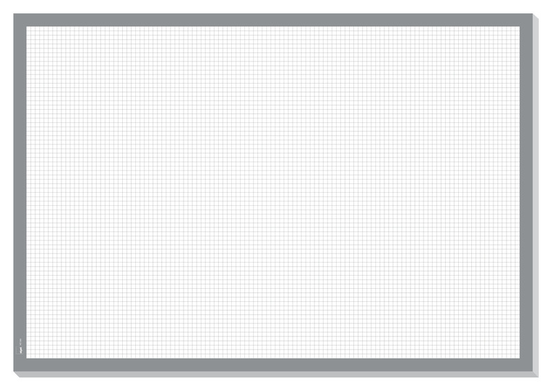 Sigel SI-HO260 podložky pod poháre, kockované, bielo-sivé, 30 listov, 80 gramov