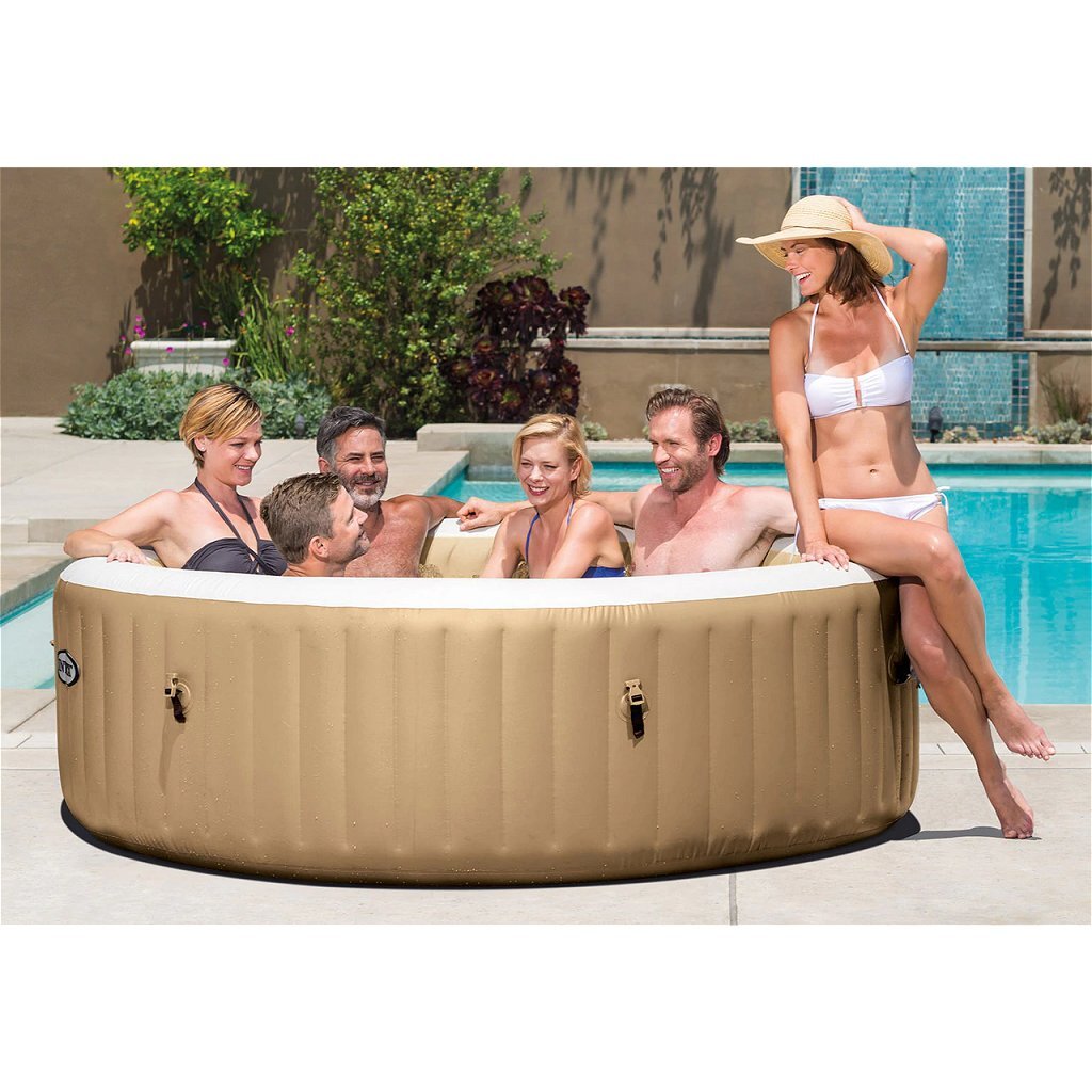 Intex 28428 PureSpa Bubble Massage Jacuzzi 6-miestna súprava