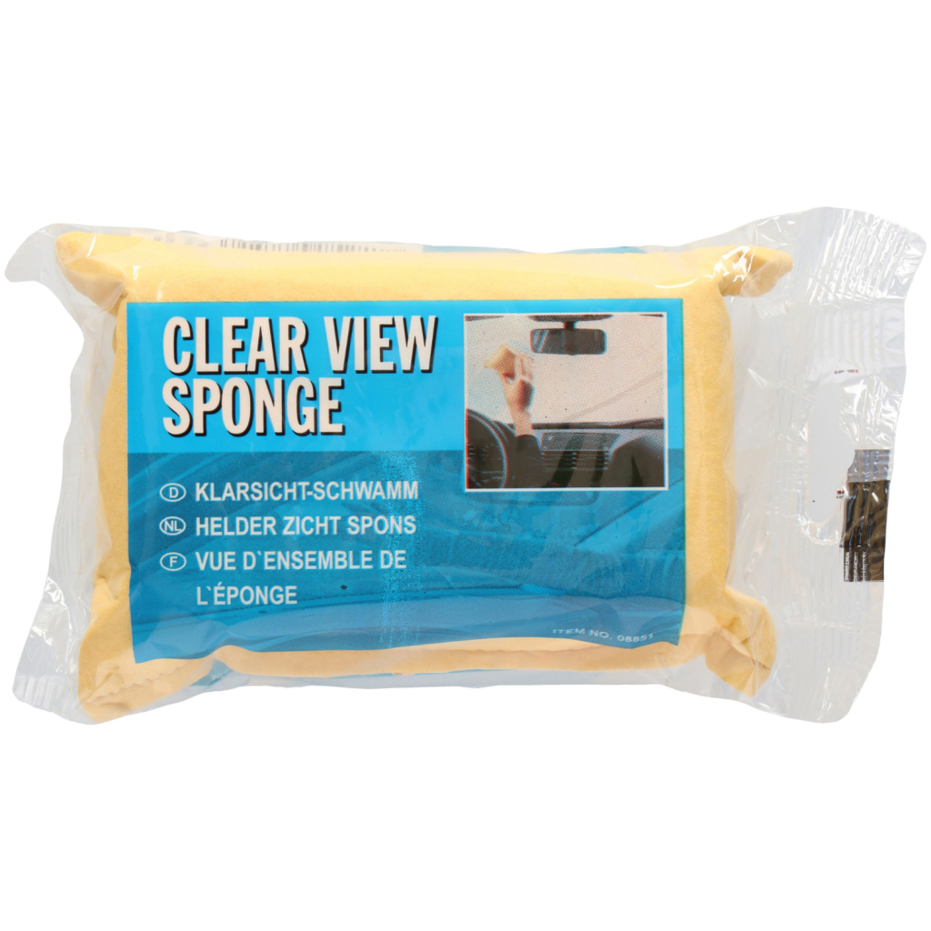 Kožená špongia do auta od značky Chamois žltá