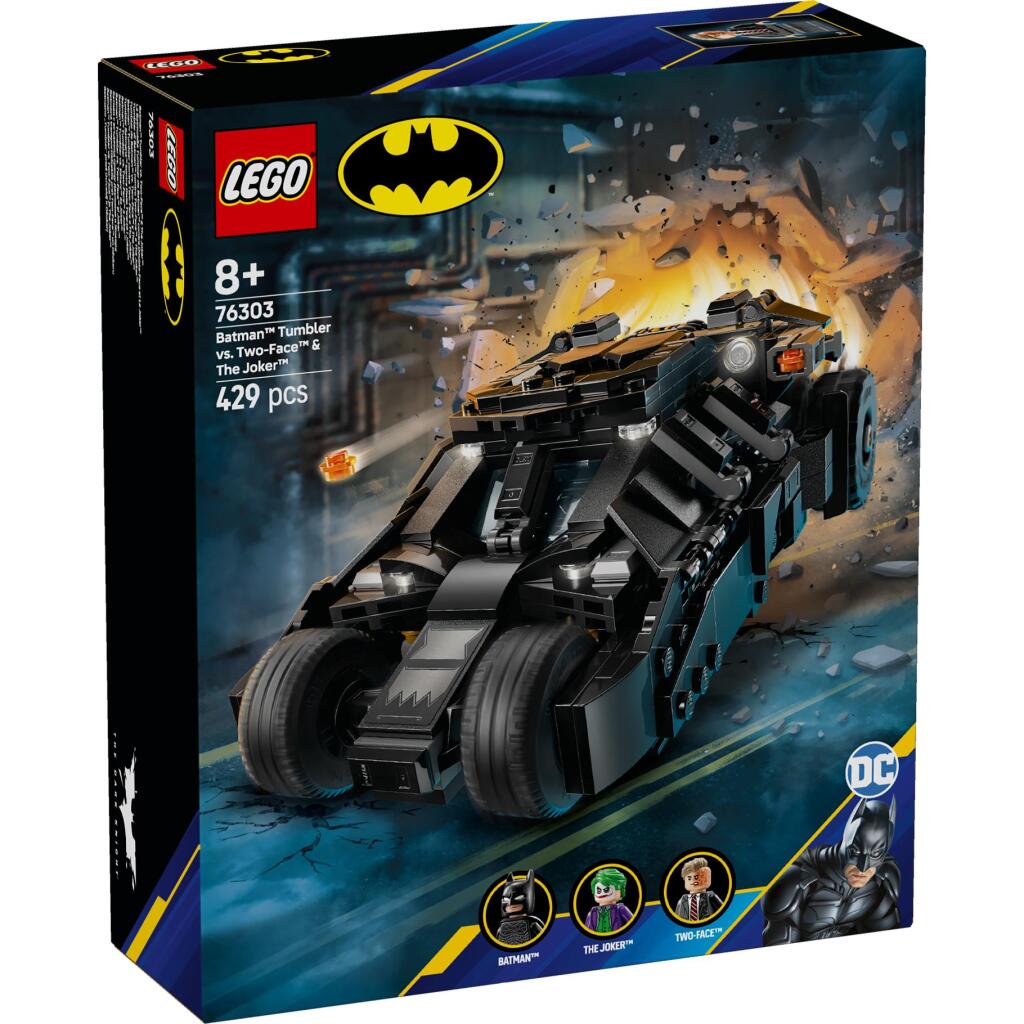 Lego Super Heroes 76303 Batman Tumbler vs Two Face a Joker