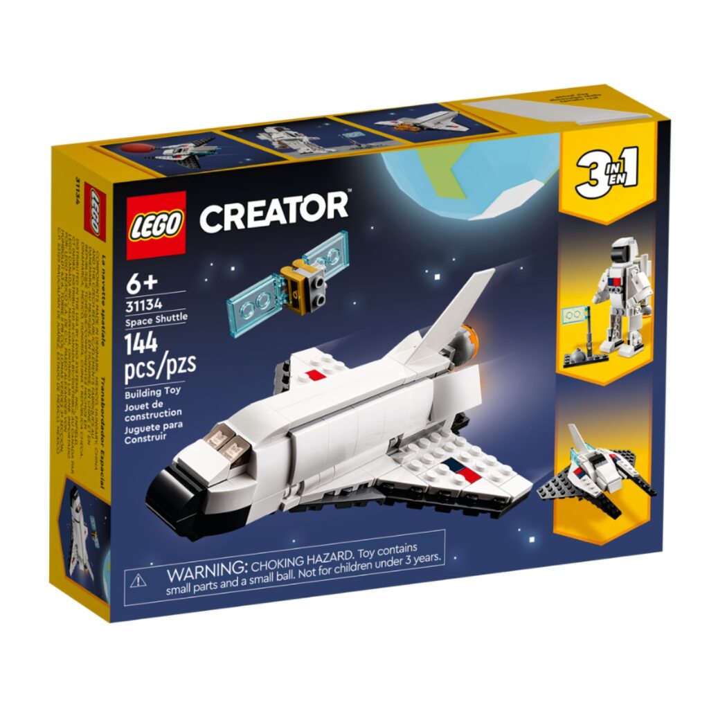 Lego Creator 31134 Raketoplán 3 v 1