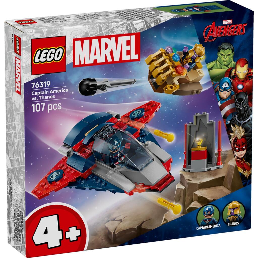 Lego Super Heroes 76319 Marvel Kapitán Amerika vs. Thanos