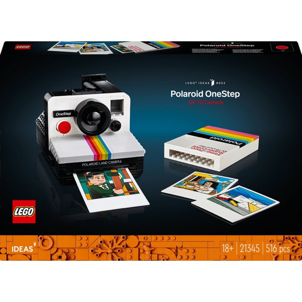 Lego Ideas 21345 Fotoaparát Polaroid OneStep SX-70