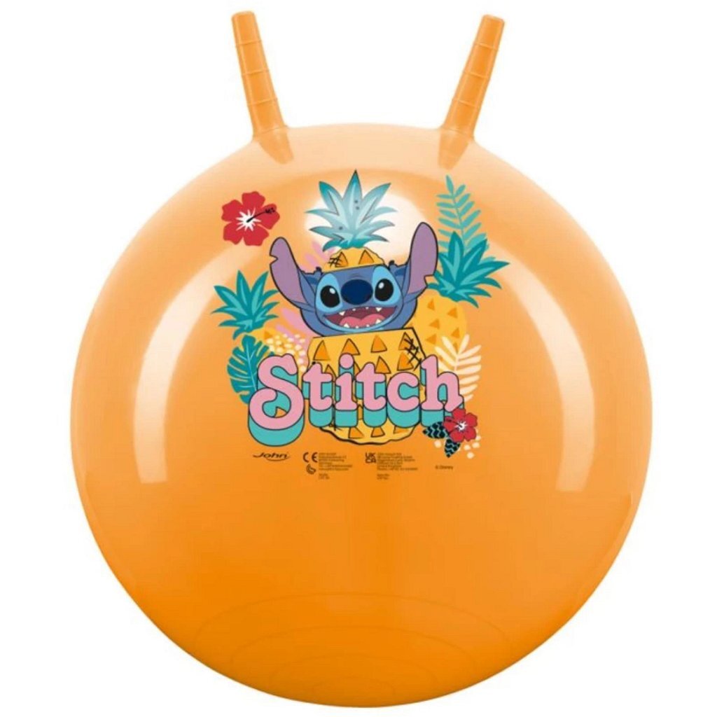 Disney Stitch Skippy lopta 50 cm oranžová