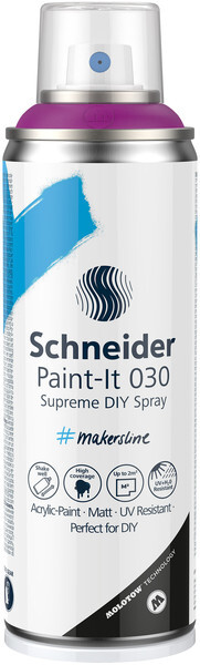 Schneider S-ML03050143 Supreme DIY sprejová farba v spreji 030 fialová 200ml