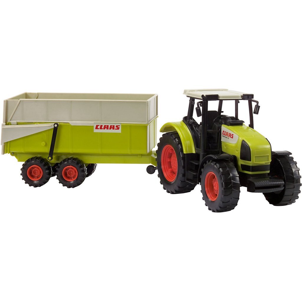 Traktor Claas Ares s prívesom od Dickie Toys