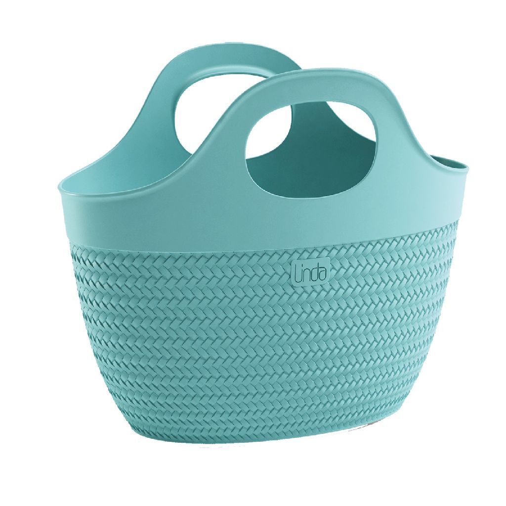 Kompaktná kabelka Linda v tyrkysovej farbe