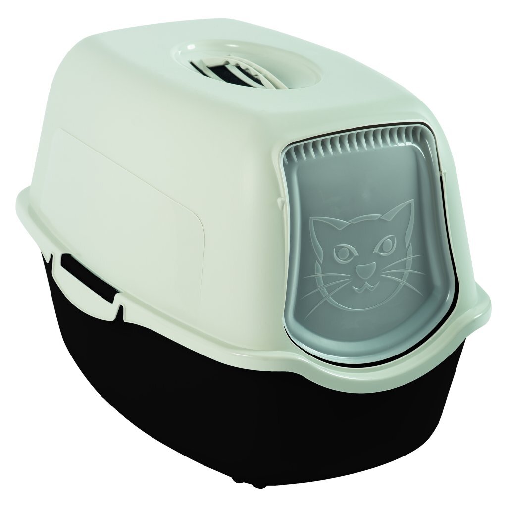 Rotho Bailey mačacia toaleta Eco čierna/piesková