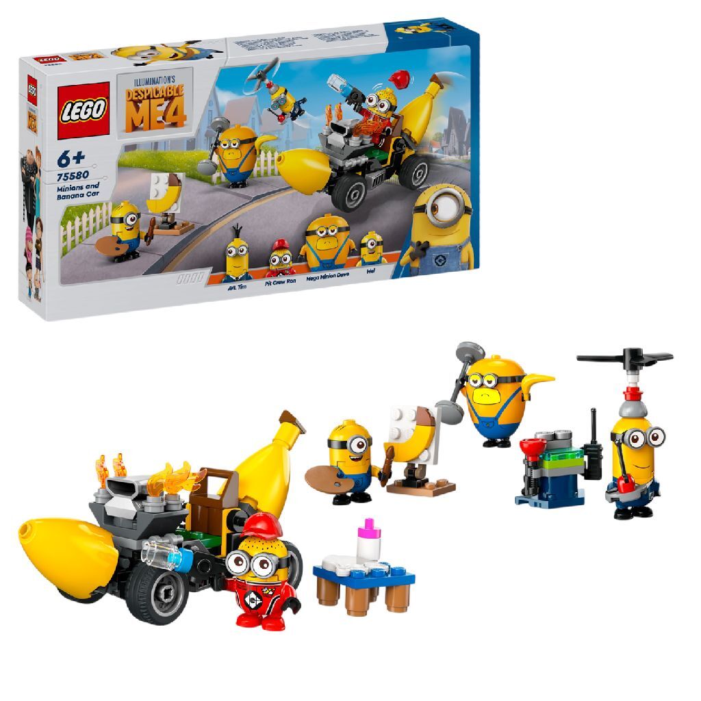 Lego Minions 75580 Mimoni a banánové auto