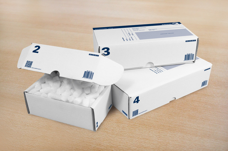 Poštová schránka na balíky RD-351118-5 1 146x131x56mm Potlač 5 kusov