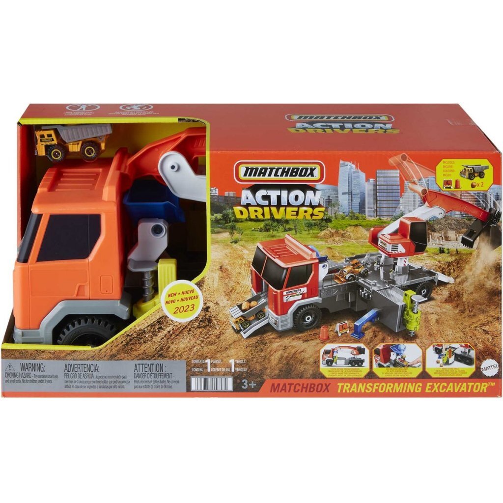 Stavebné nákladné auto Matchbox Action Drivers