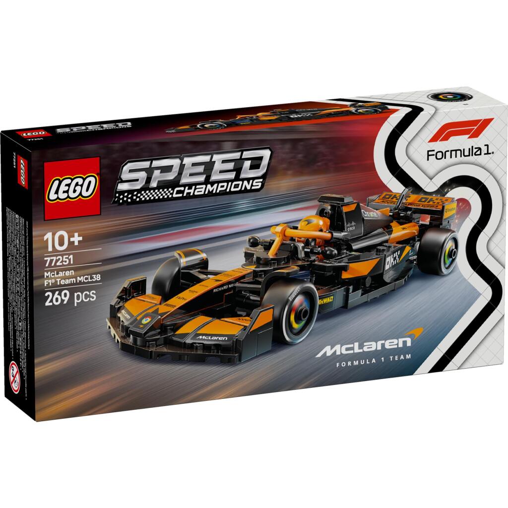 Lego Speed Champions 77251 Pretekárske auto McLaren F1 Team MCL38