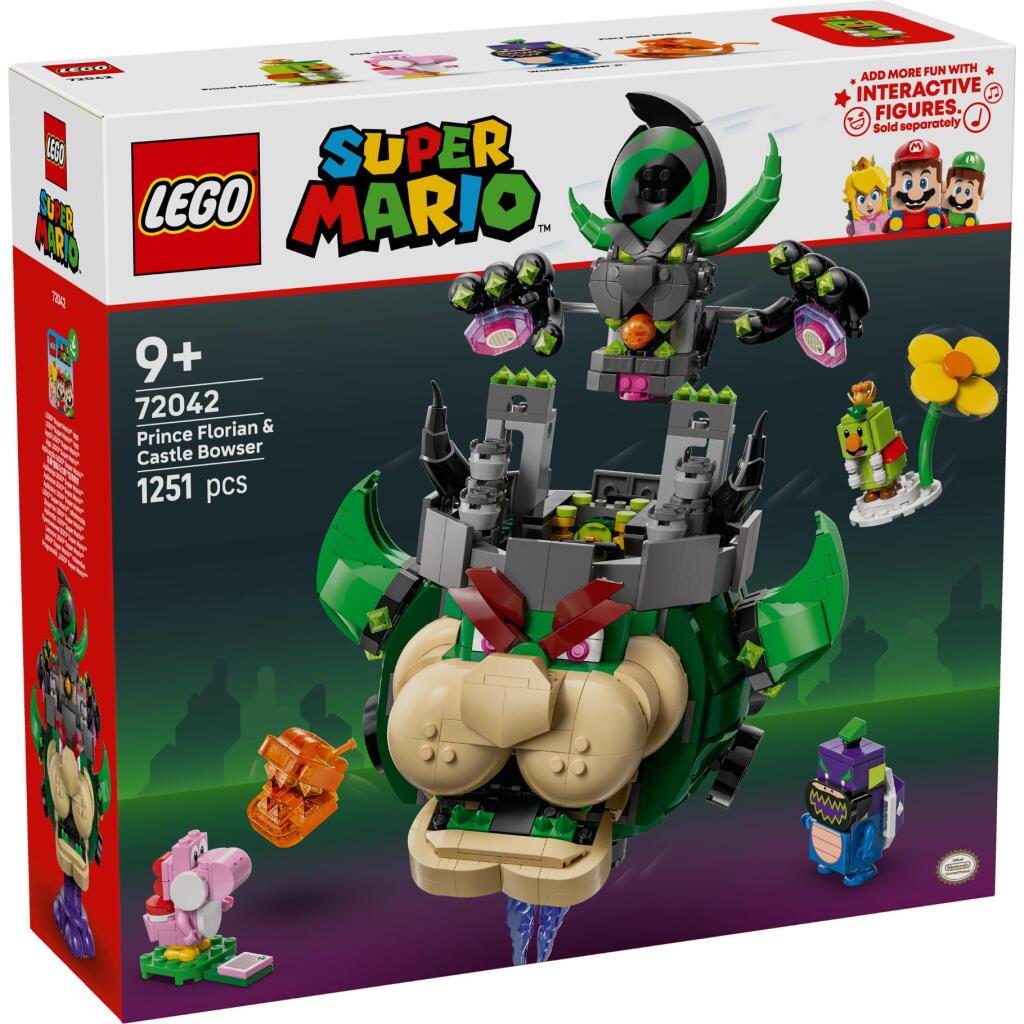 Lego Super Mario 72042 Princ Florian a hrad Bowser