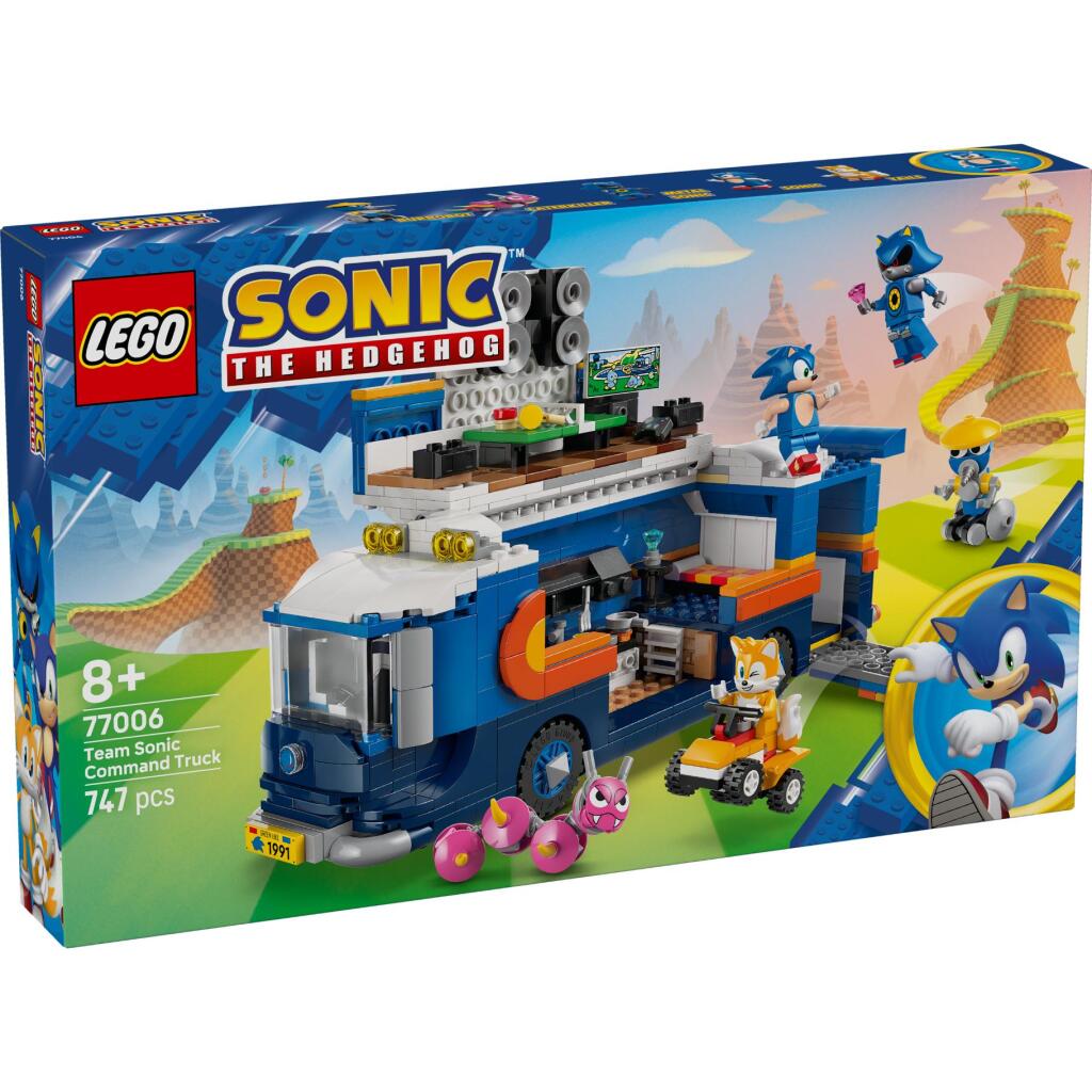 Lego Sonic Team 77006 Sonic Command Truck