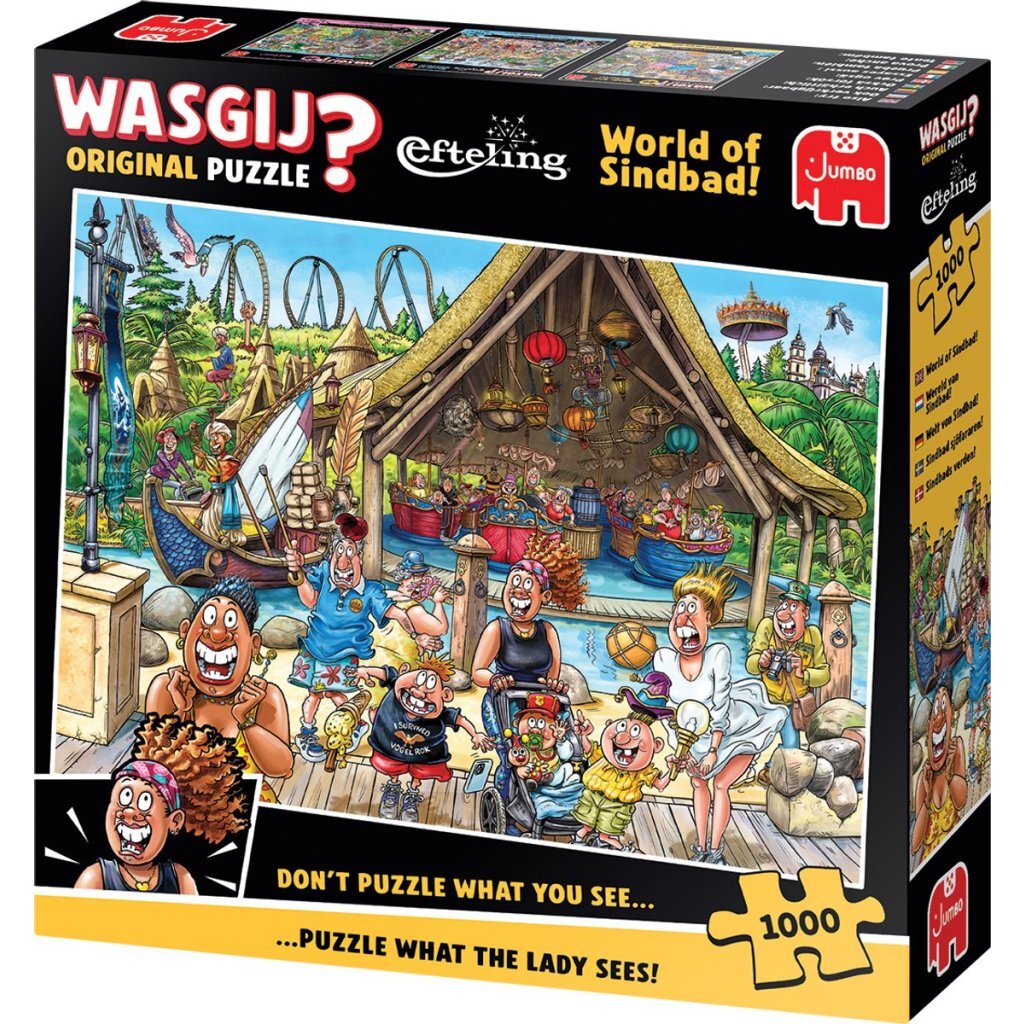 Jumbo Puzzle Wasgij Original The World of Sindibad! 1000 kusov