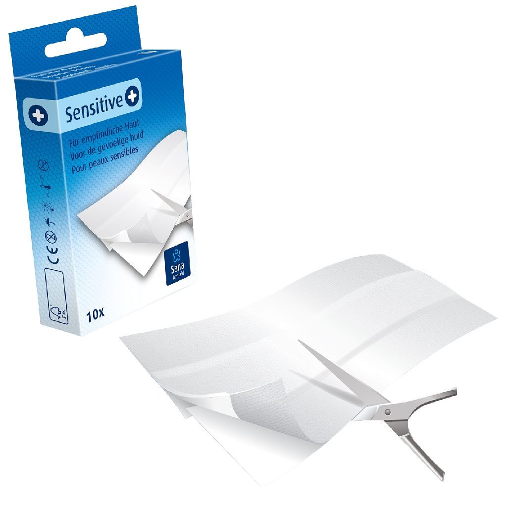 Náplasti Sana First Aid Sensitive, 10 kusov
