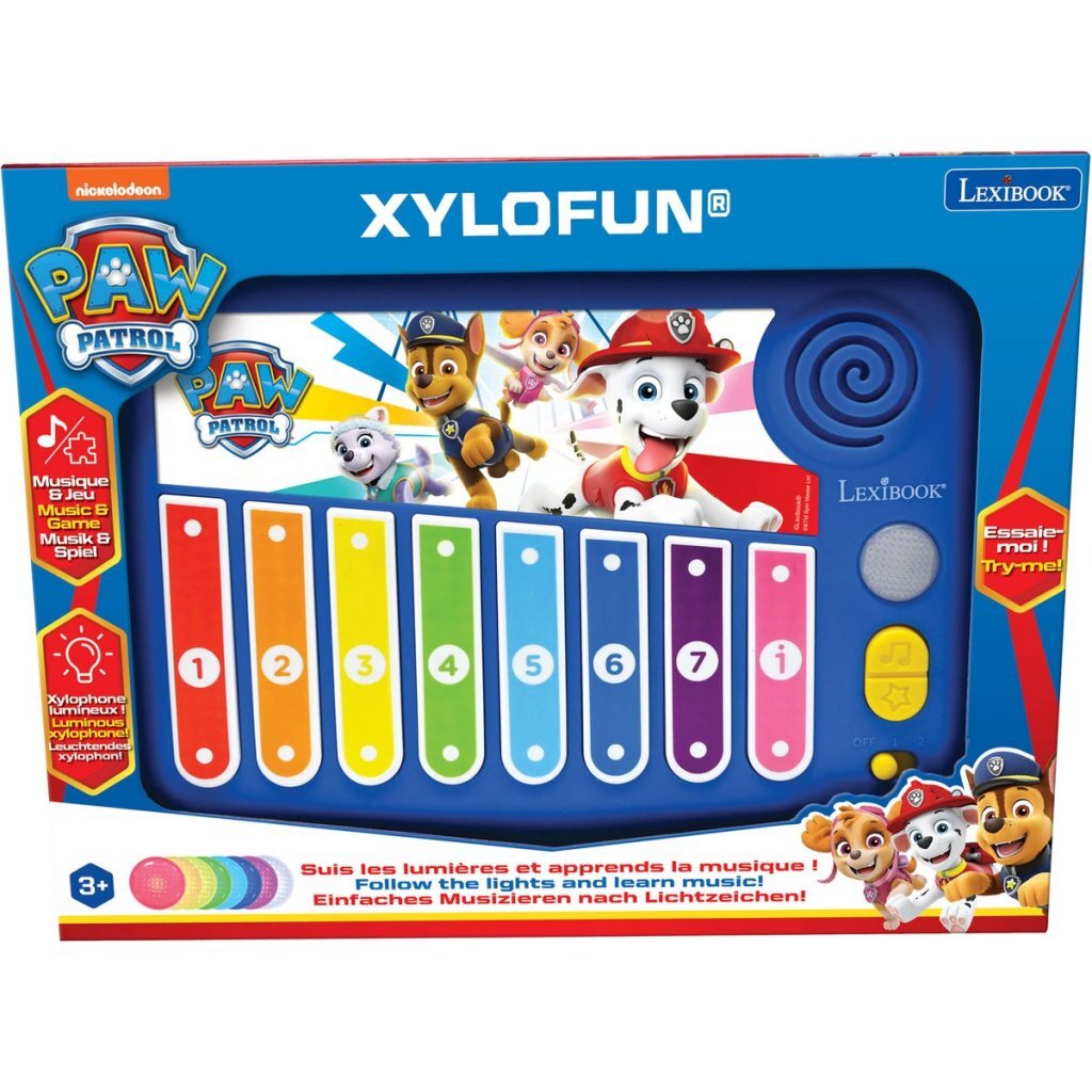 Paw Patrol Xylo-Fun + Svetlo