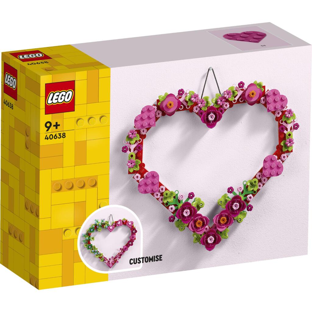 Lego 40638 Ročné obdobia a príležitosti Dekorácia v tvare srdca