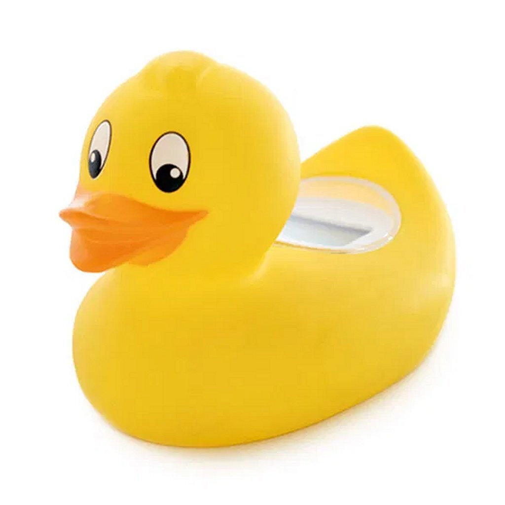 Digitálny teplomer do kúpeľa Rotho, gumová kačička, žltý