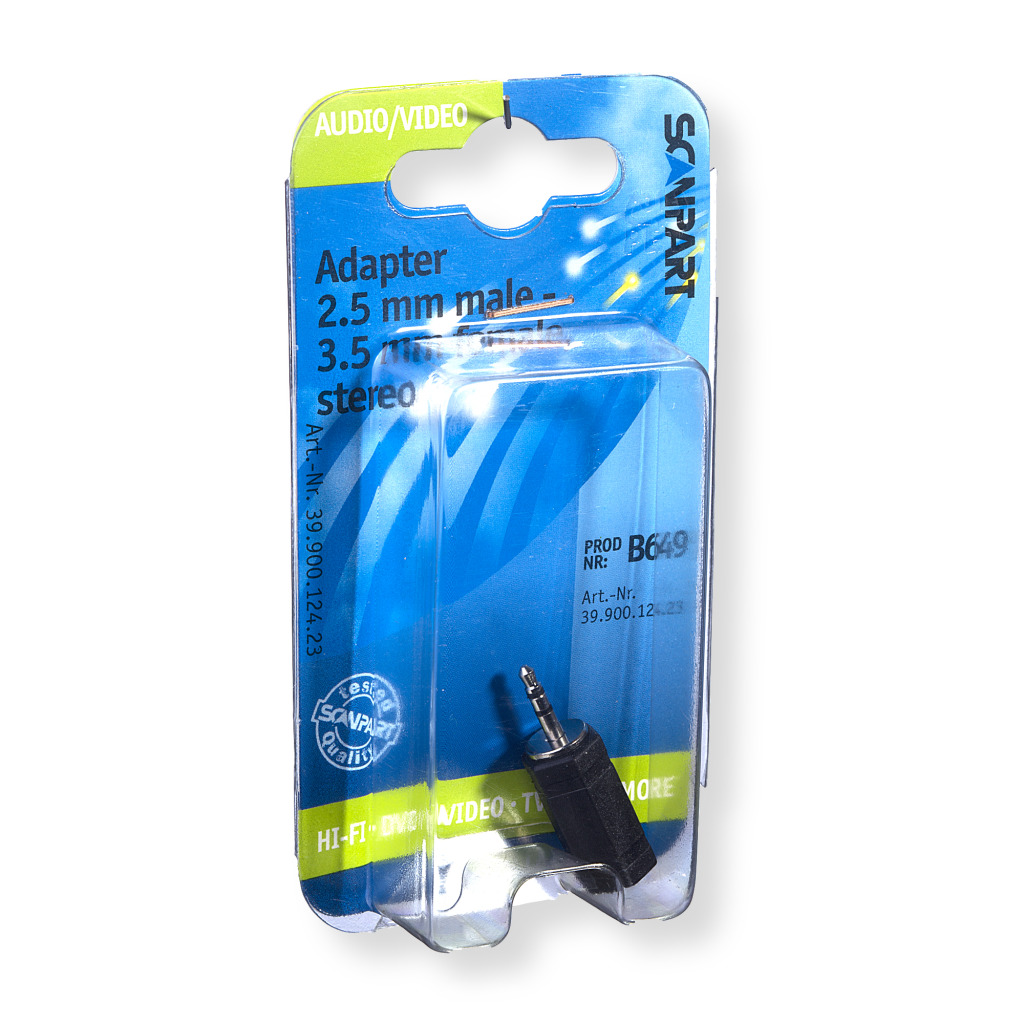 Adaptér Scanpart 3,5(f)-2,5(m)