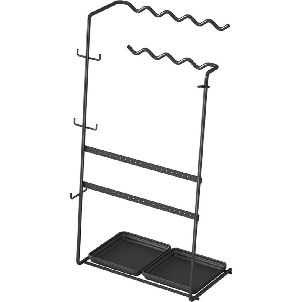 Stojan na šperky Metaltex MyJewels 26x16x45 cm čierny