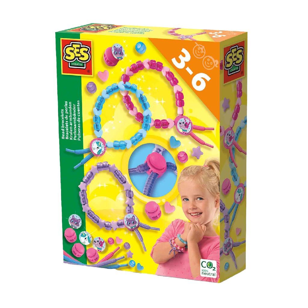 SES kreatívne korálkové náramky