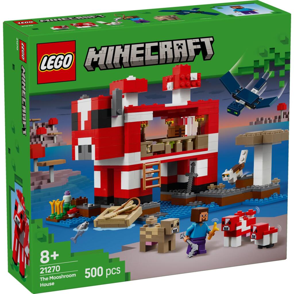 Lego Minecraft 21270 Domček s hubami