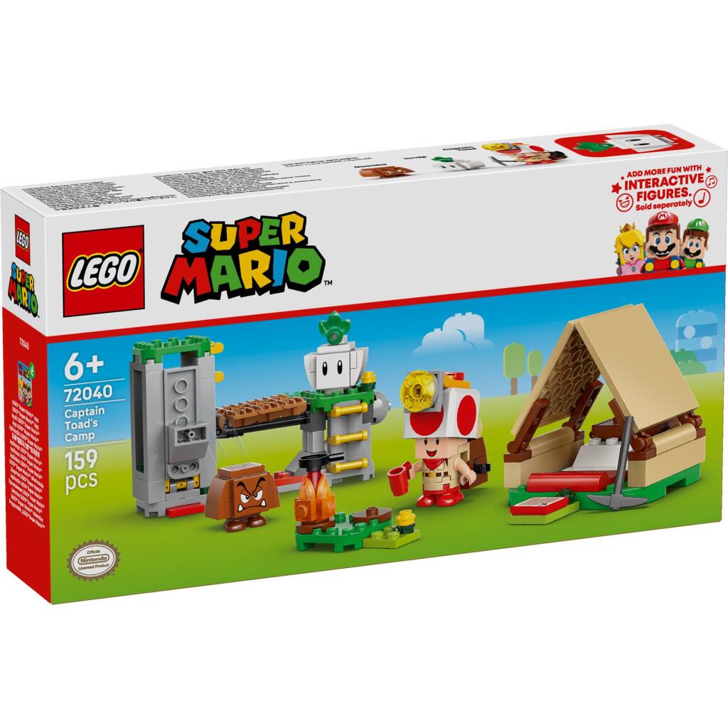 Lego Super Mario 72040 Tábor Toad Bossa