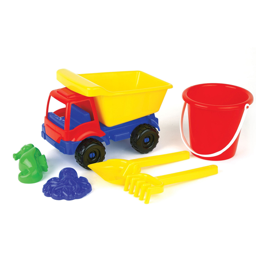 Sada sklápača s vedrom, 6-dielna