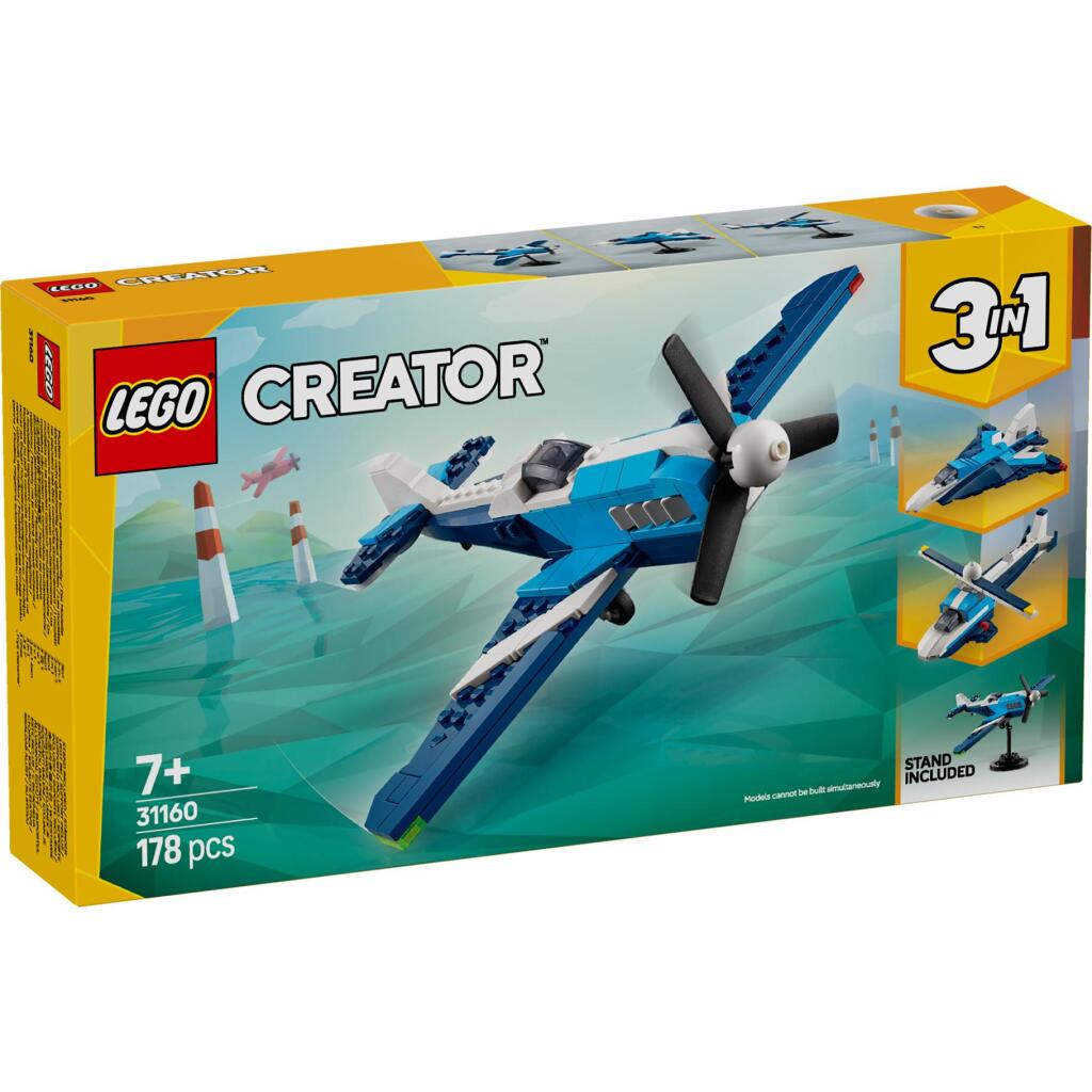 Lego Creator 31160 Pretekárske lietadlo 3 v 1