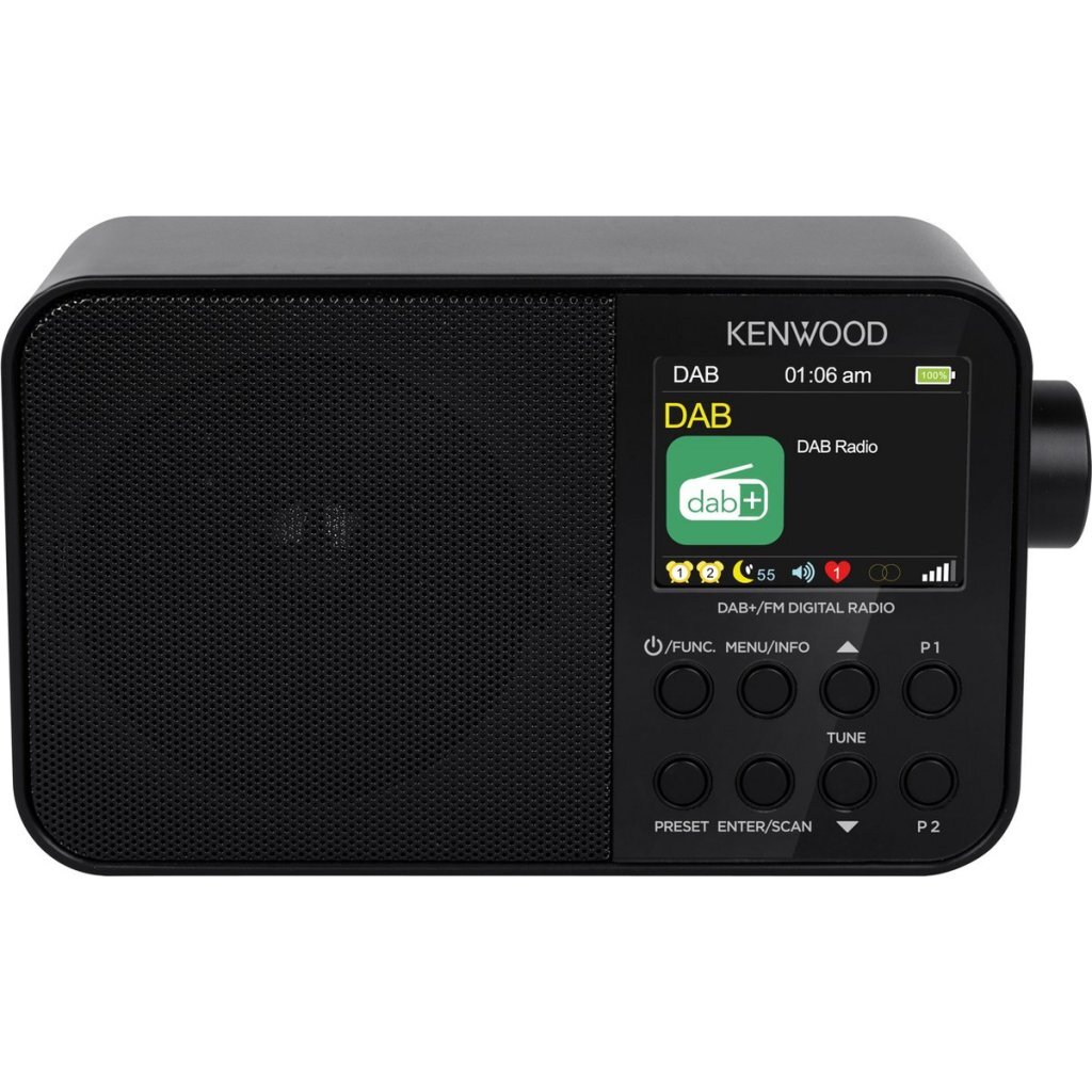 Kenwood CR-M30DAB-B DAB+ rádio čierne