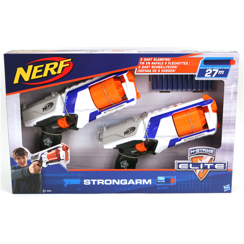 Nerf N-Strike Elite Strongarm Blaster 2 kusy