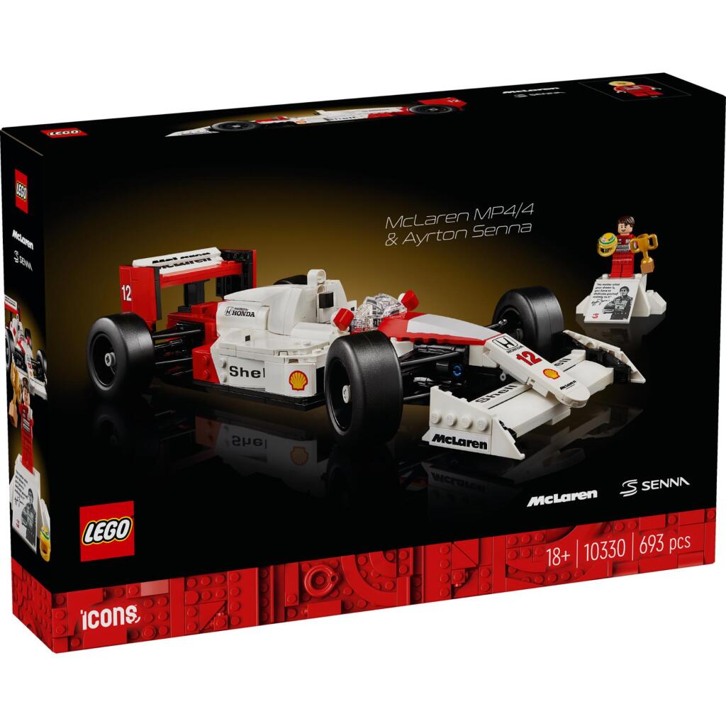 Lego Icons 10330 McLaren MP4/4 a Ayrton Senna