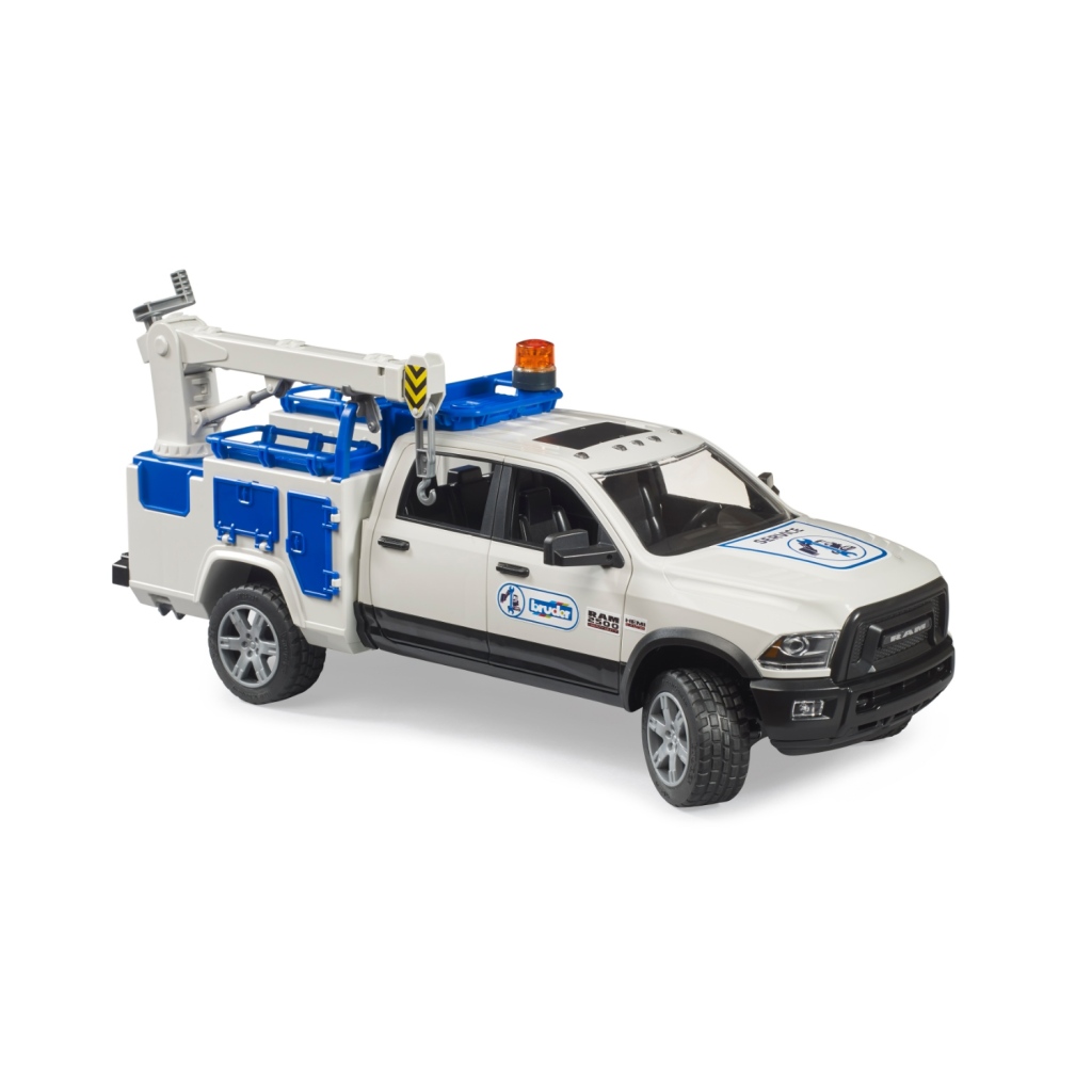 Bruder 02509 RAM 2500 Servisné auto + svetlo
