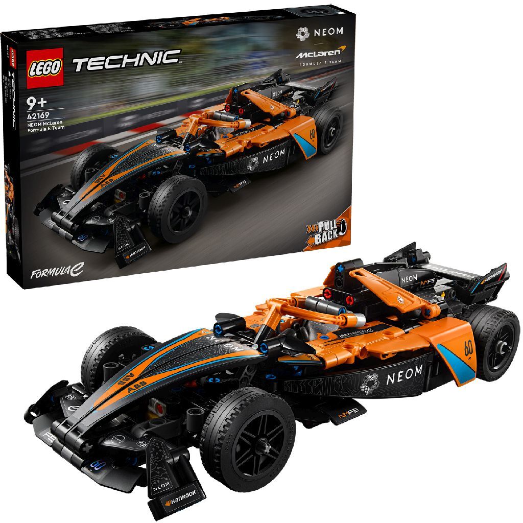 Lego Technic 42169 NEOM McLaren Formula E Závodné auto