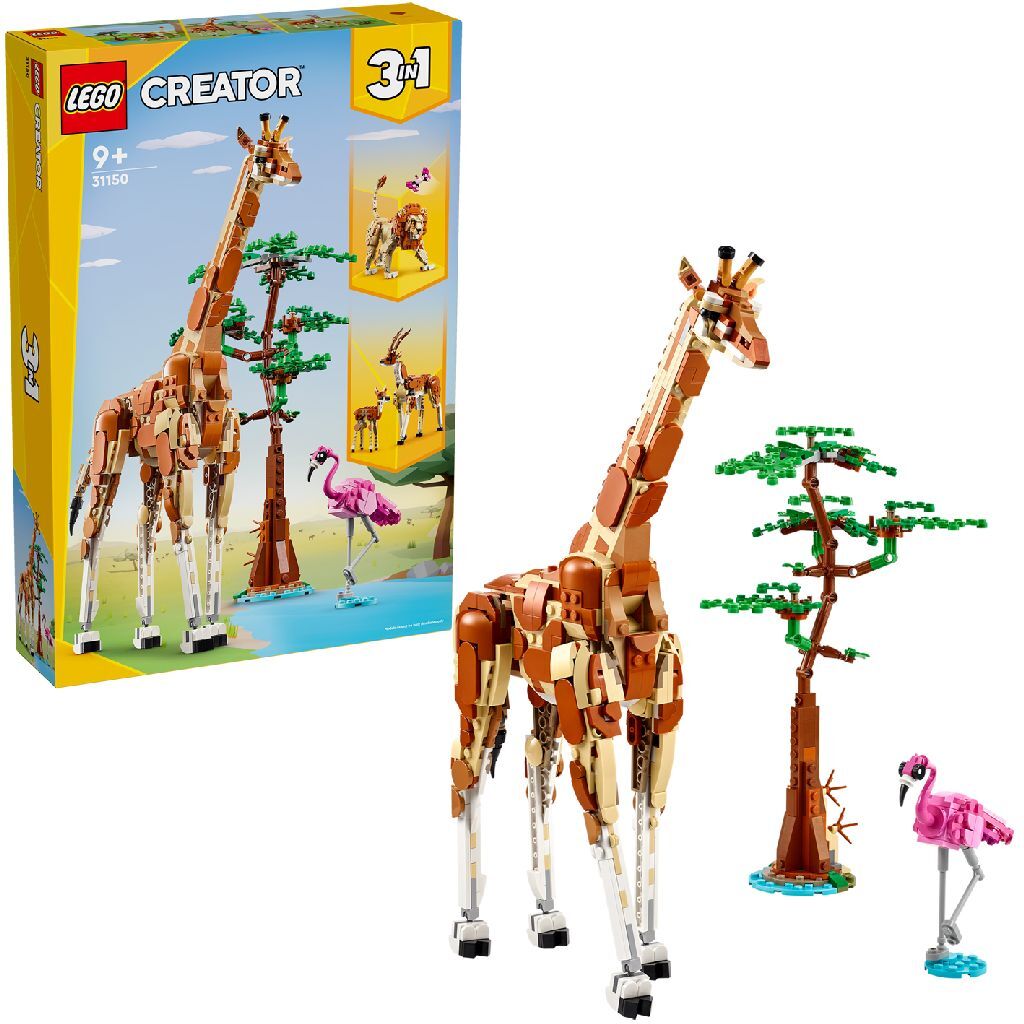 Lego Creator 31150 Zvieratá zo safari 3 v 1