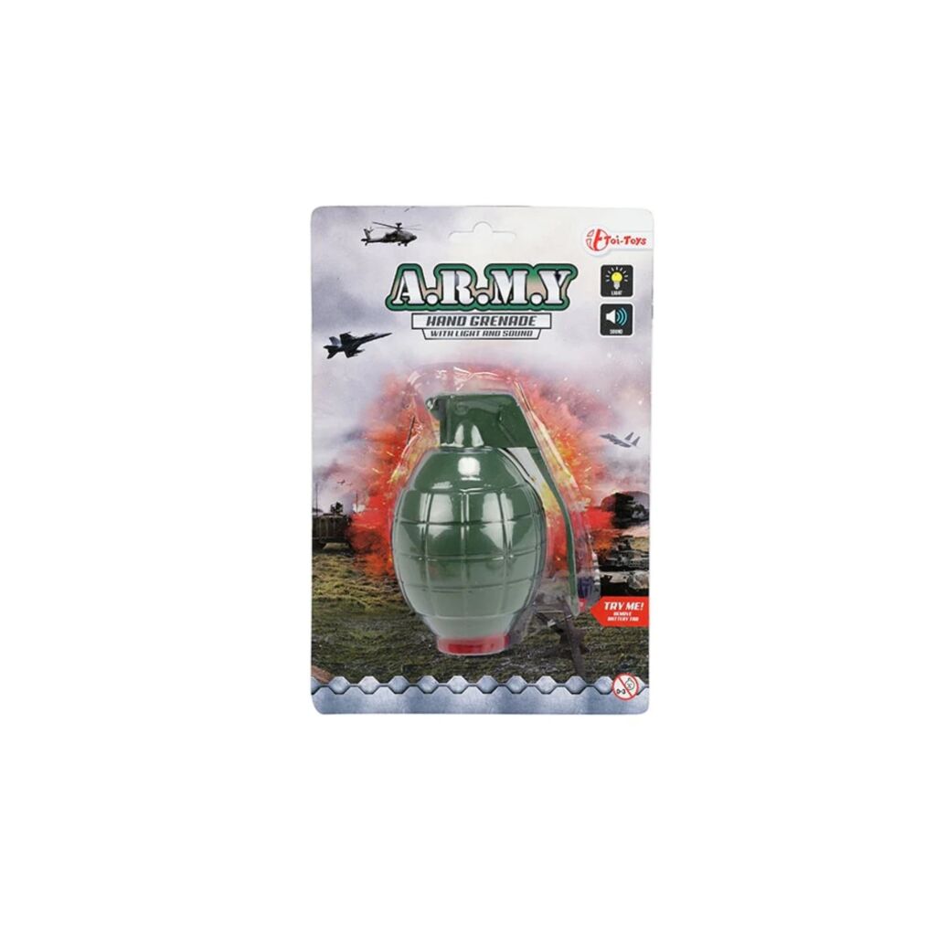 Ručný granát Toi-Toys + svetlo a zvuk
