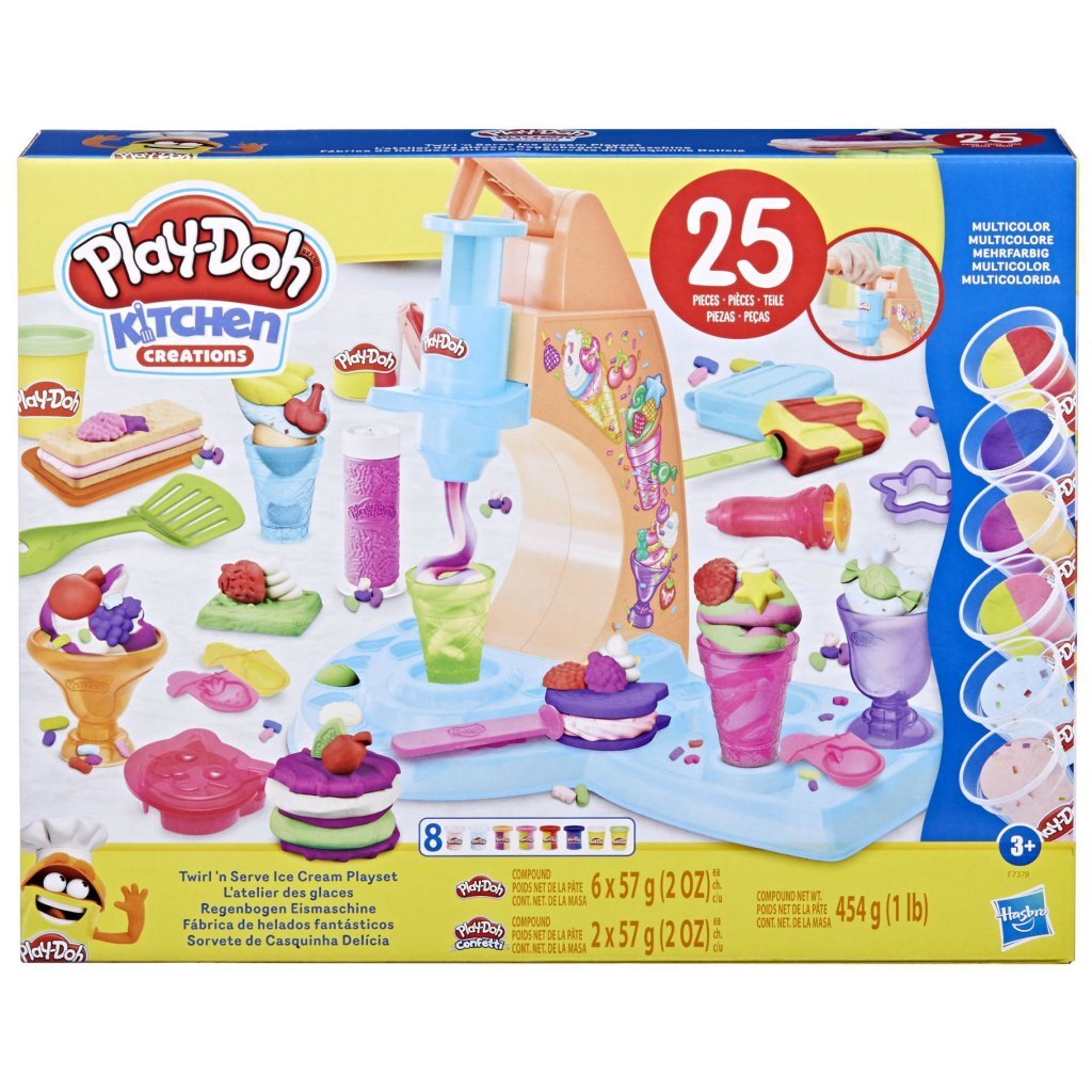 Play-Doh Kitchen Creations Sada na zmrzlinu Twirl and Serve