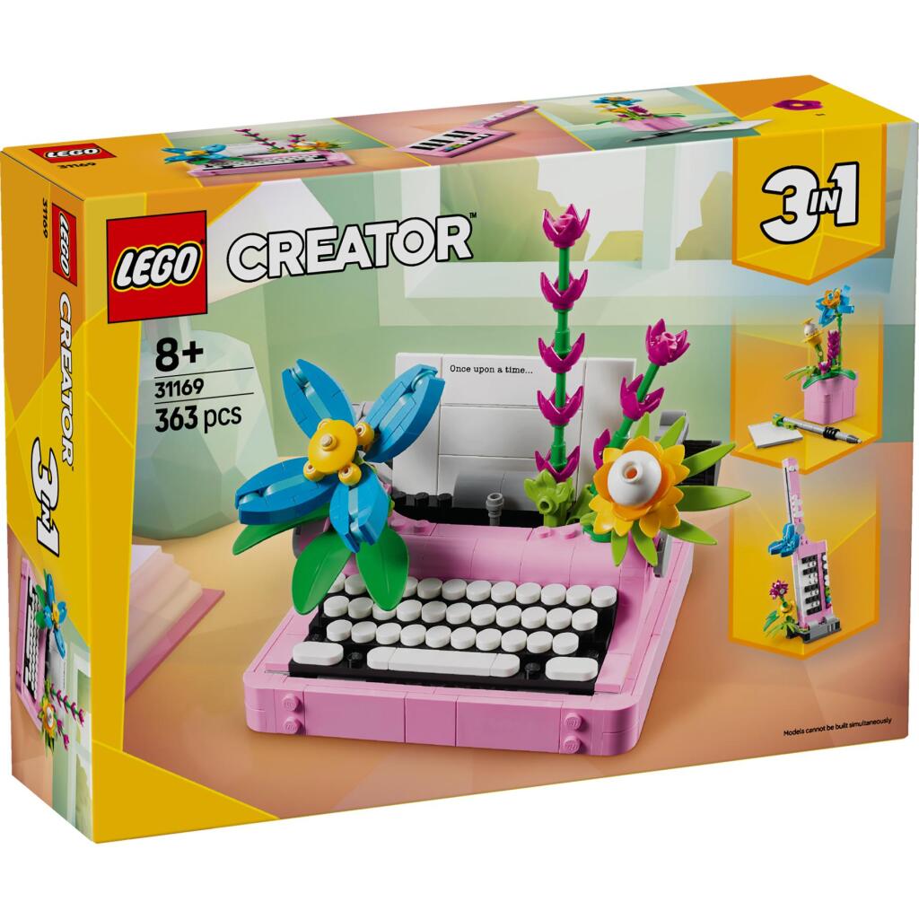 Lego Creator 31169 Písací stroj s kvetmi