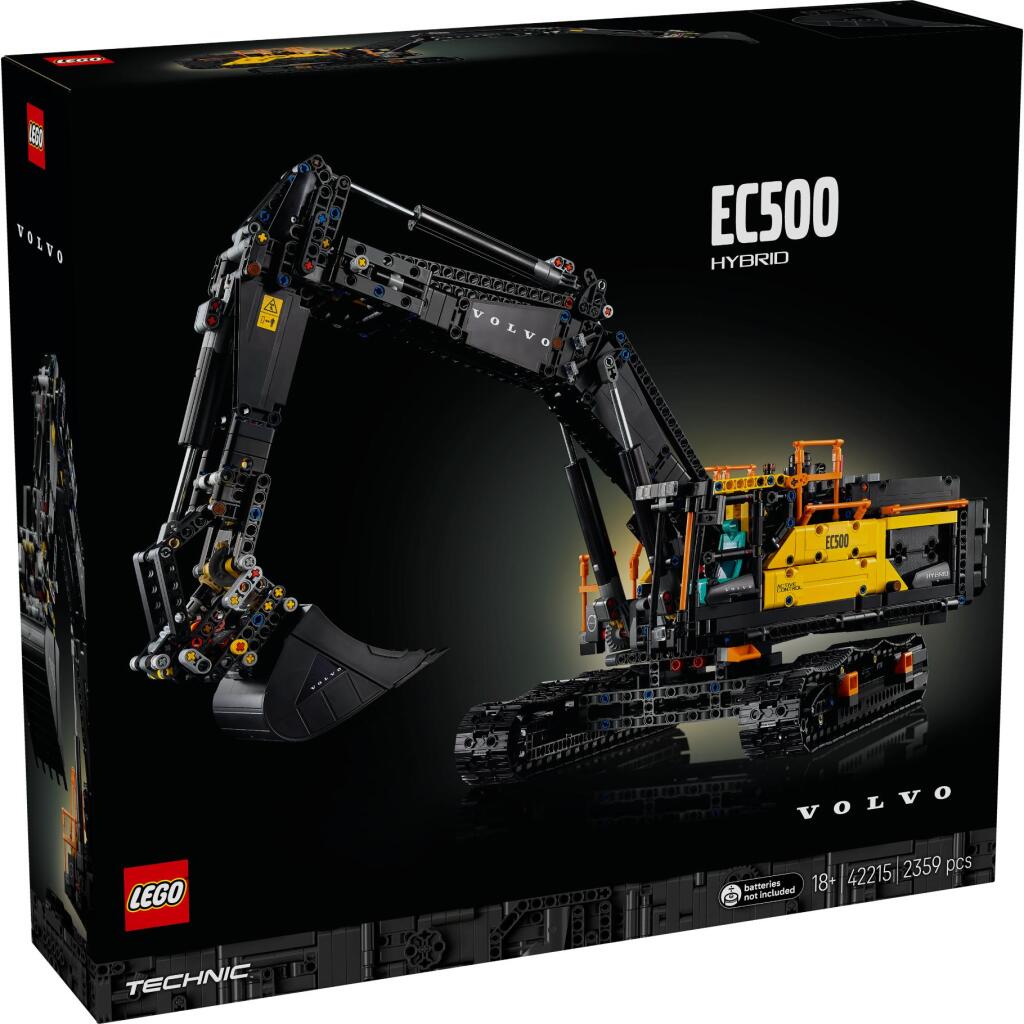 Lego Technic 42215 Hybridný bager Volvo EC500