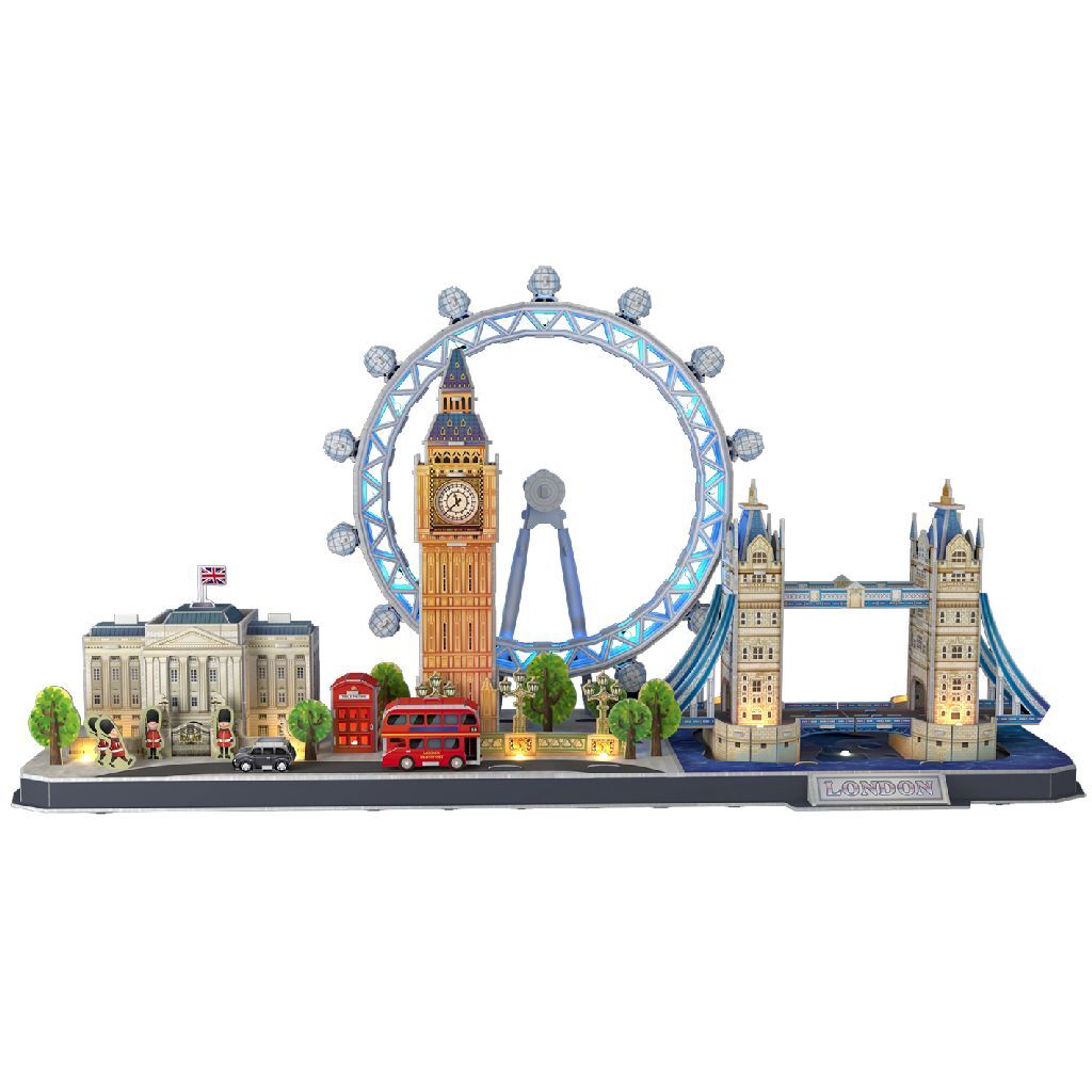 Cubic Fun 3D LED puzzle City Line Londýn 107 dielikov
