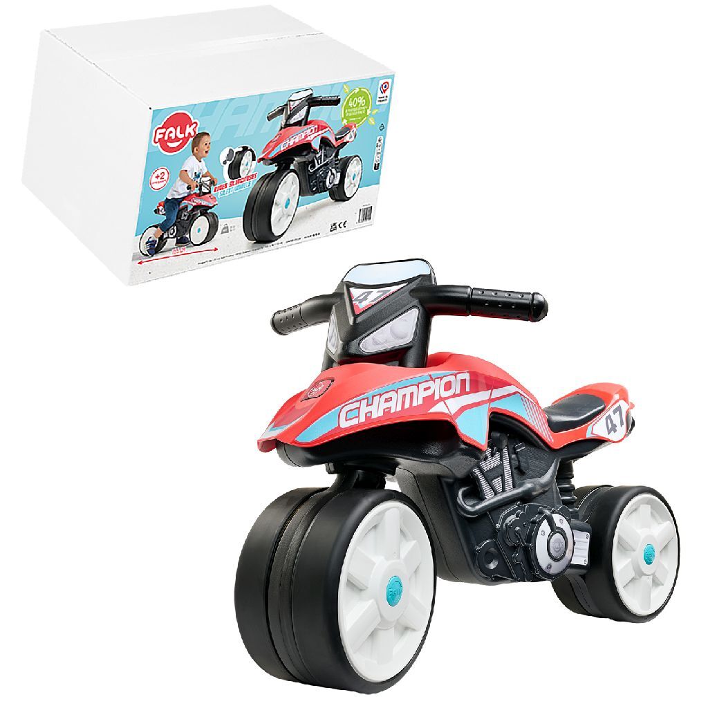 Falk Walking Motor Street Champion Red 2+