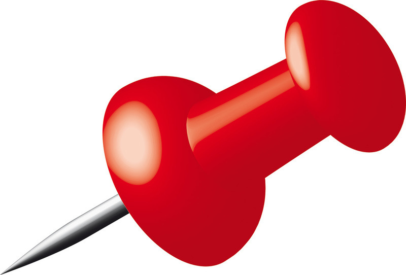 Alco AL-662-12 Špendlíky, krabička A, 40 kusov, červené