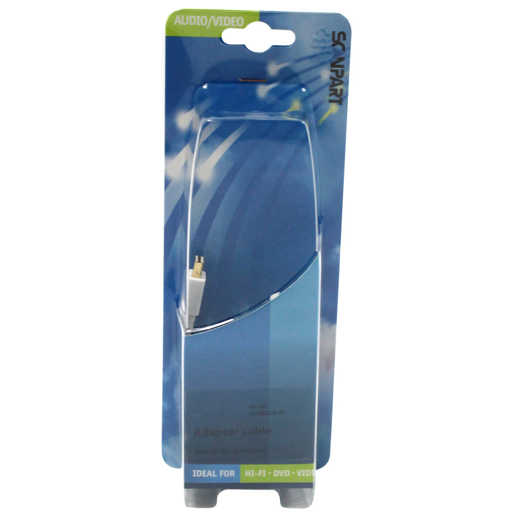 Adaptér Scanpart Mini Dp(m) > HDMI(f)