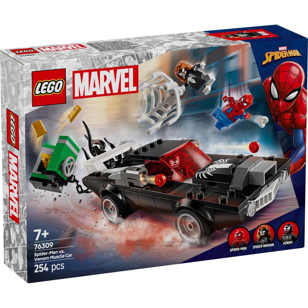 Lego Super Heroes 76309 Marvel Spiderman vs. Venom Klasické auto