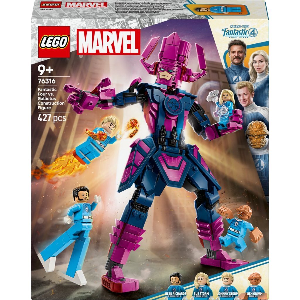 Lego Super Heroes 76316 Fantastická štvorka vs. Galactus