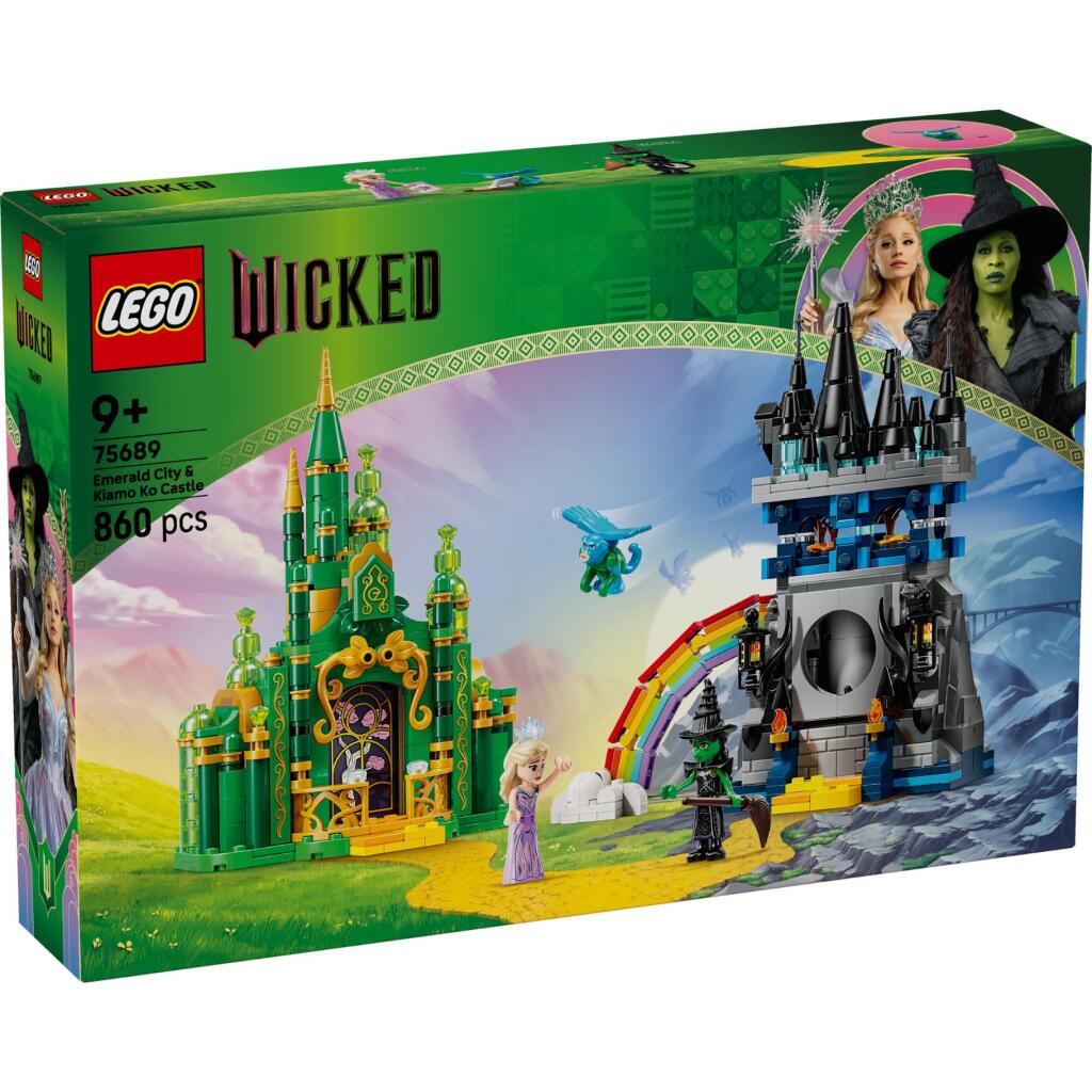Lego Wicked 75689 Smaragdové mesto a hrad Kiamo Ko