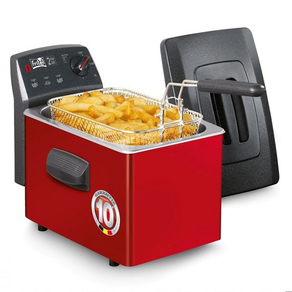 Fritel ST4153RED Fritéza 3 l 2200 W červená/čierna