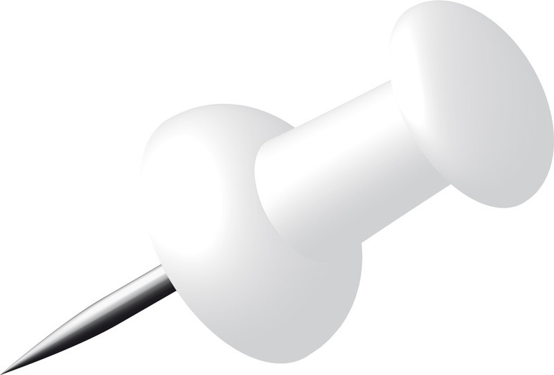 Alco AL-662-10 Špendlíky, krabička A, 40 kusov, biele