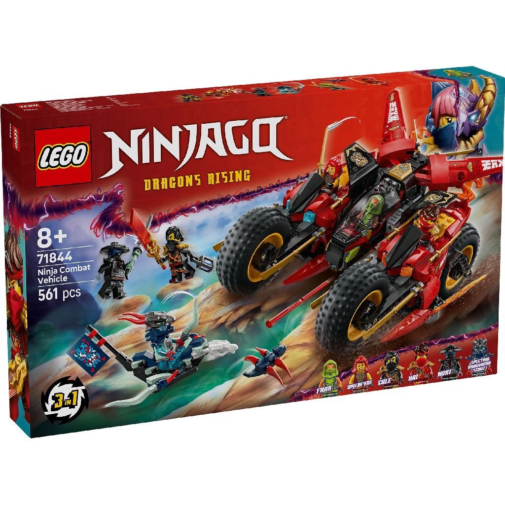 Lego Ninjago 71844 Ninjovské bojové vozidlo